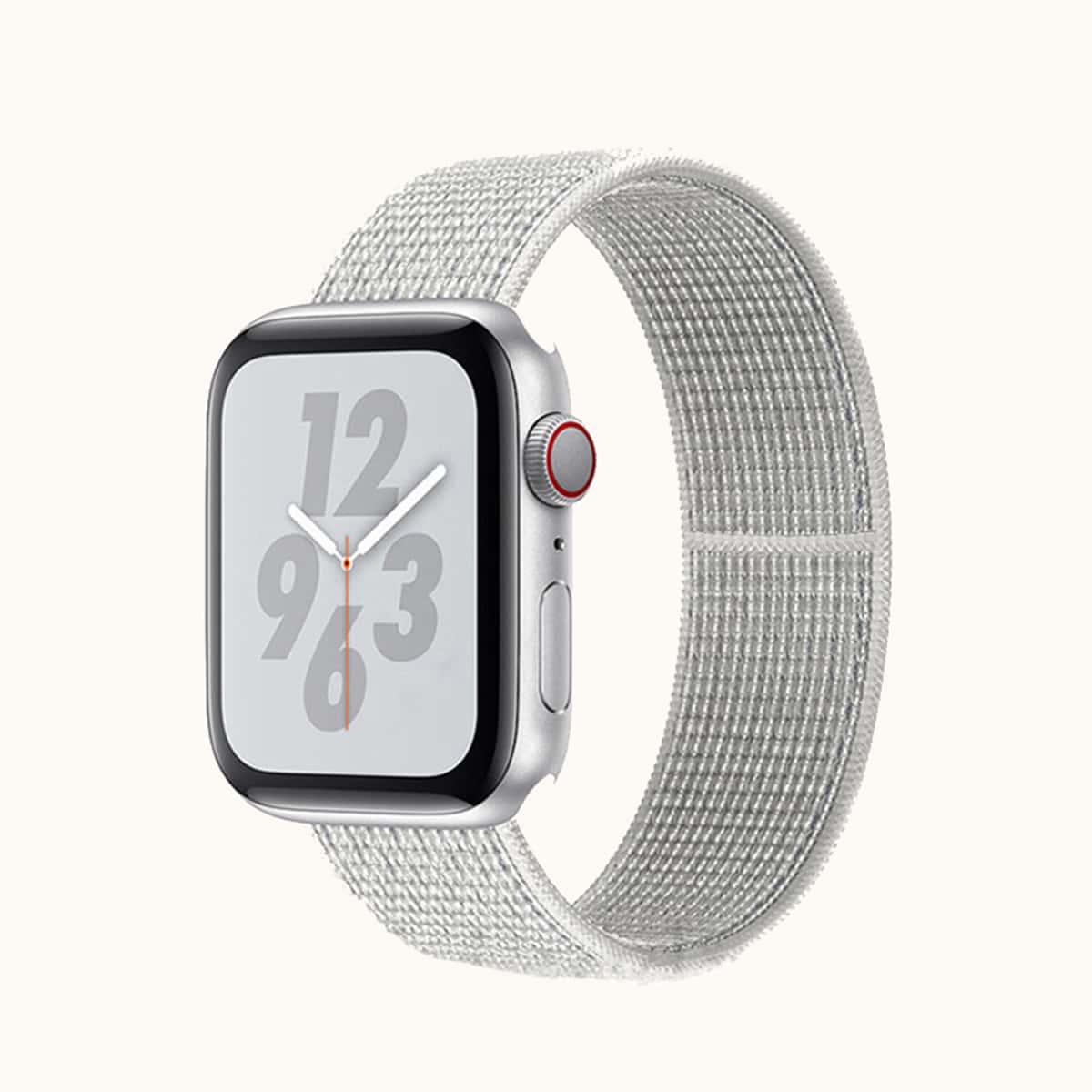 

1pc Nylon Sports iWatch Band, Grey