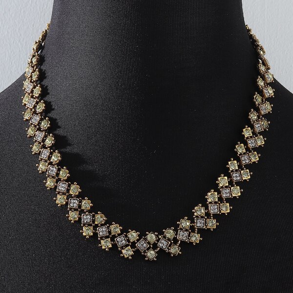 

Rhinestone Decor Necklace, Multicolor