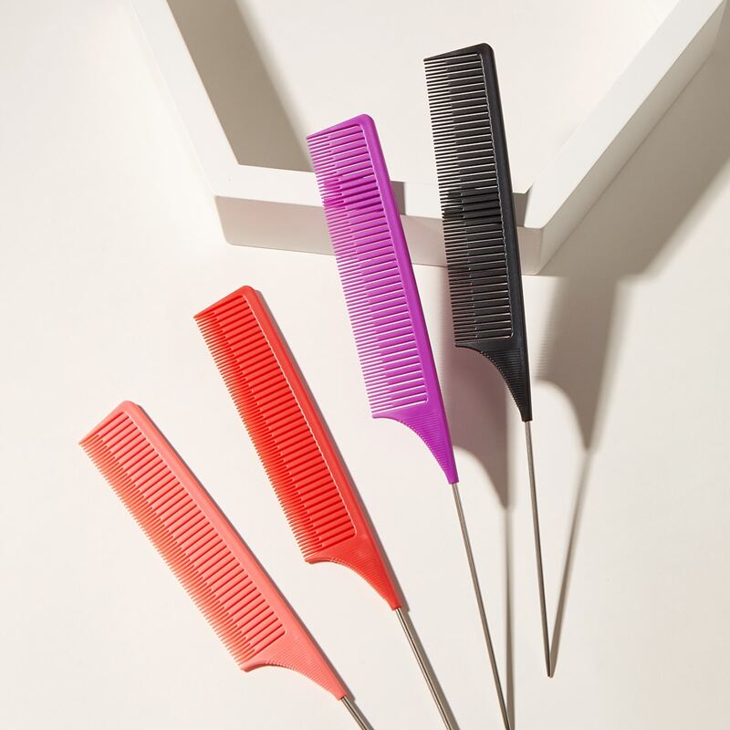 

1pc Pigtail Hair Comb, Multicolor