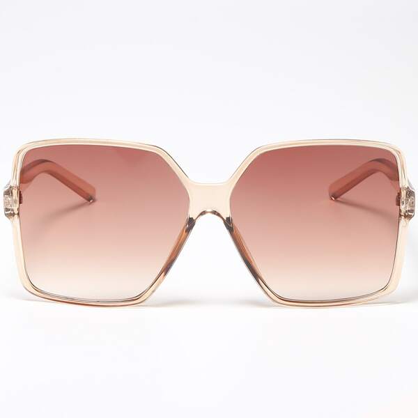 

Toddler Kids Square Frame Sunglasses, Coffee brown