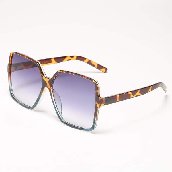 

Toddler Kids Tinted Lens Square Frame Sunglasses, Purple