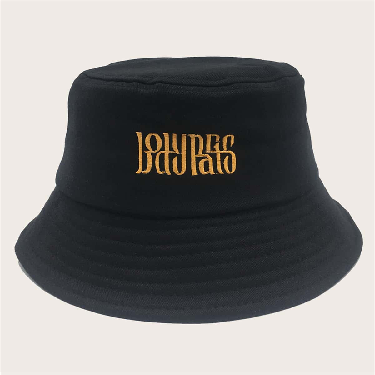 

Guys Embroidered Bucket Hat, Black