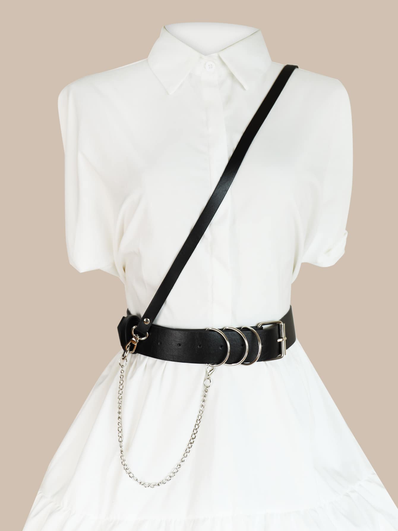 chain harness belt