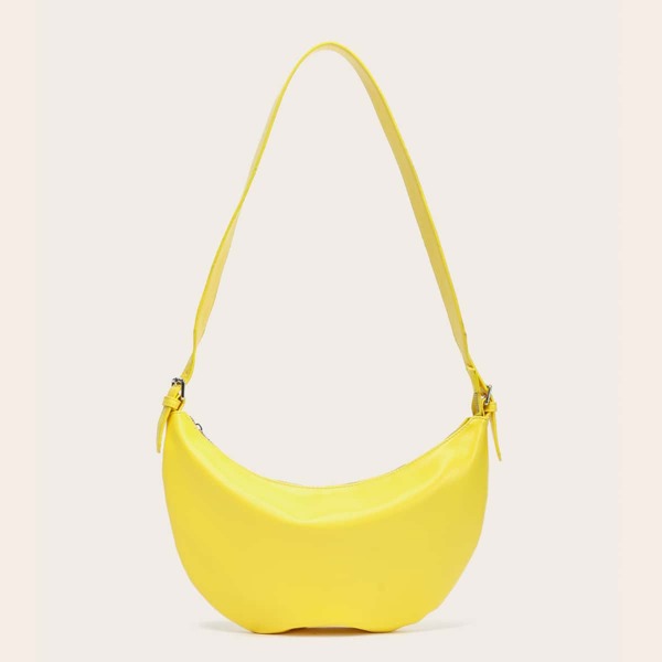 

Minimalist Hobo Bag, Yellow
