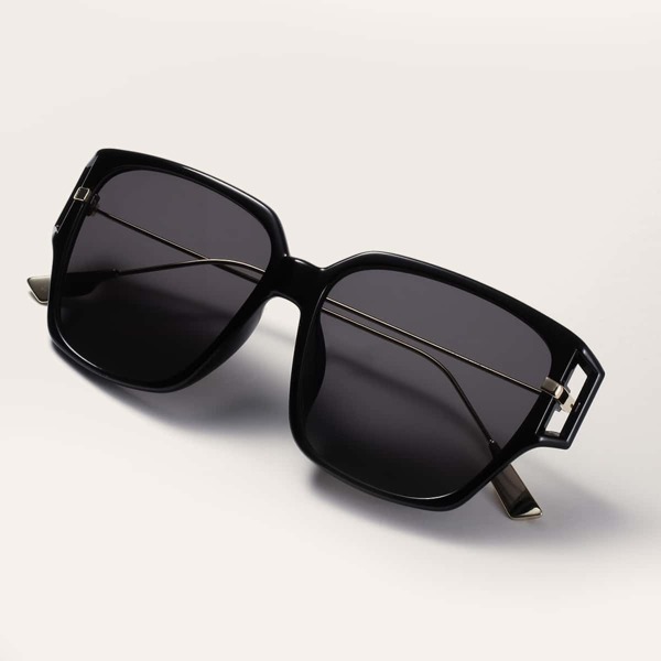 

Acrylic Frame Sunglasses, Black