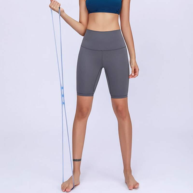 

1pc Yoga Resistance Silicone Pull Band, Blue