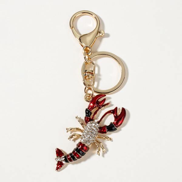 

Lobster Decor Bag Charm, Red