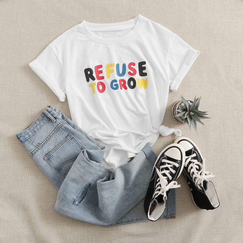 

Slogan Graphic Tee, White