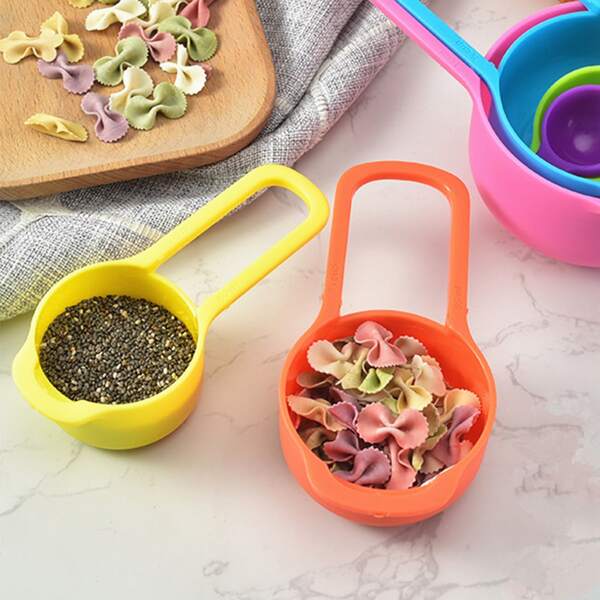 

6pcs Measuring Spoon, Multicolor