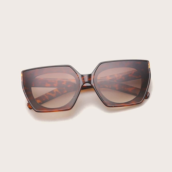 

Cat Eye Acrylic Frame Sunglasses, Coffee brown