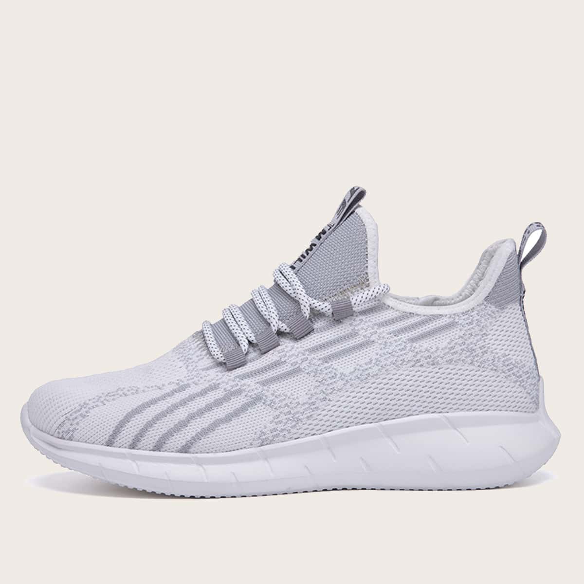 

Guys Lace-up Front Low Top Sneakers, White