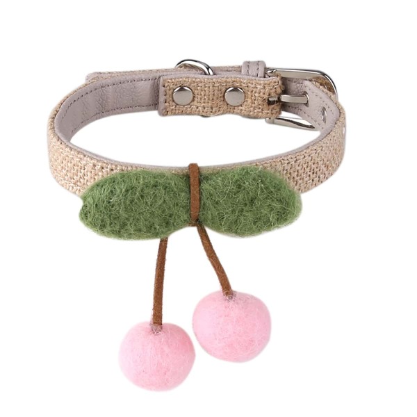 

1pc Pom-pom Decor Cat Collar, Multicolor