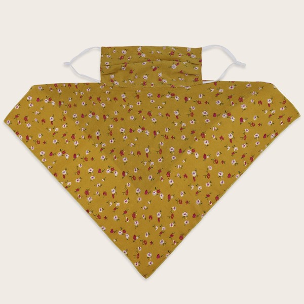 

Flower Pattern Sun Protection For The Face, Multicolor