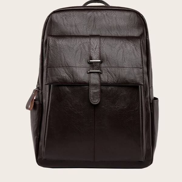 

Men Minimalist Large Capacity Backpack, Brown