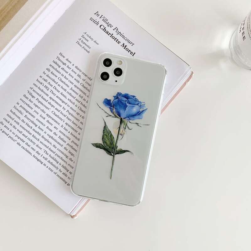 

Rose Clear iPhone Case