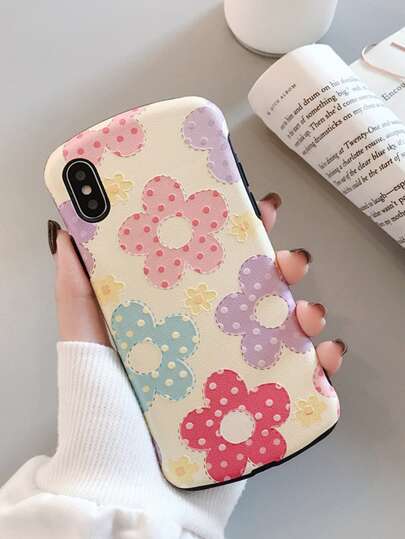 Funda compatible con iphone floral