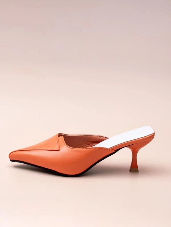 escarpin bout pointu petit talon