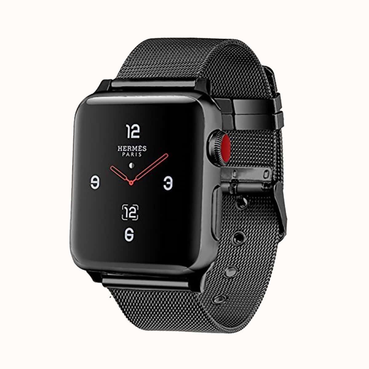 

1pc Metal iWatch Band, Black