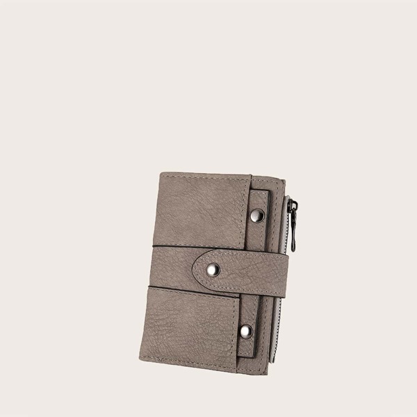 

Minimalist Purse With Card Holder, Light grey