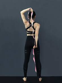 Equipo de deporte Yoga - Morado - Ver 4