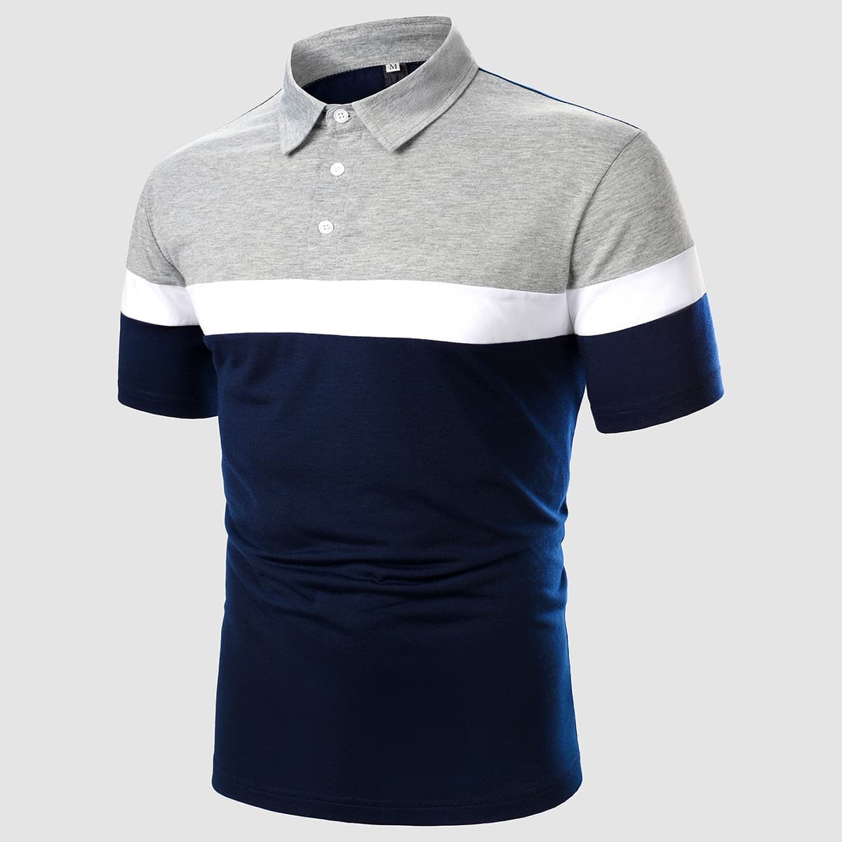 

Guys Color Block Polo Shirt, Multicolor