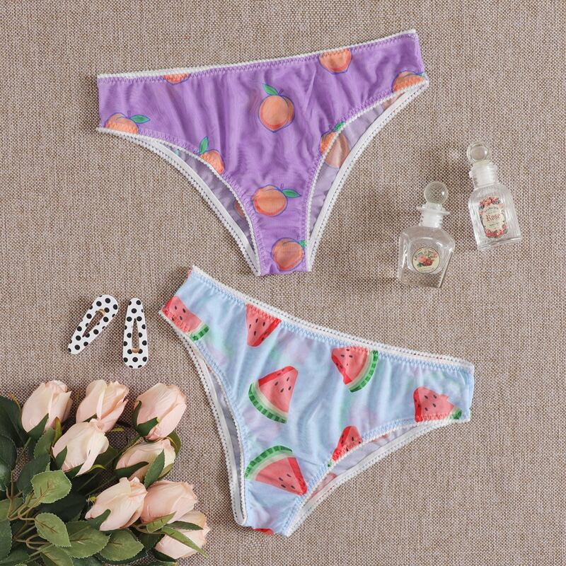 

2pack Fruit Panty Set, Multicolor