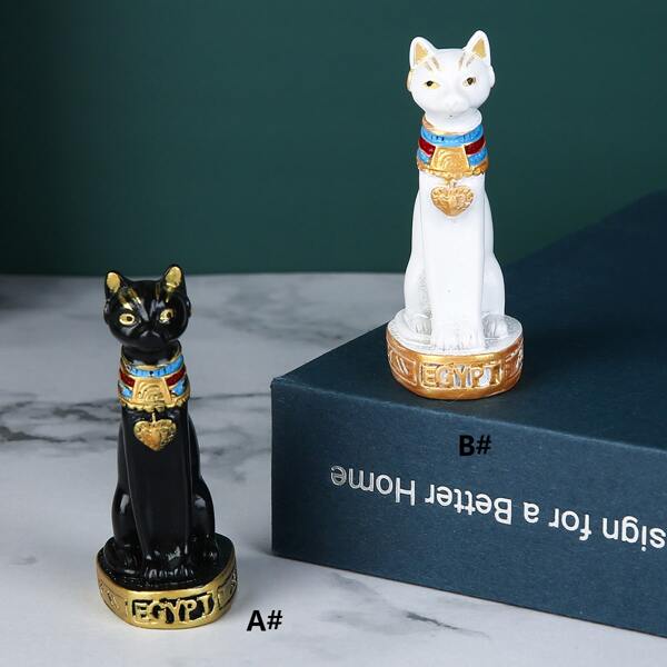 

1pc Cat Shaped Decoration, Multicolor