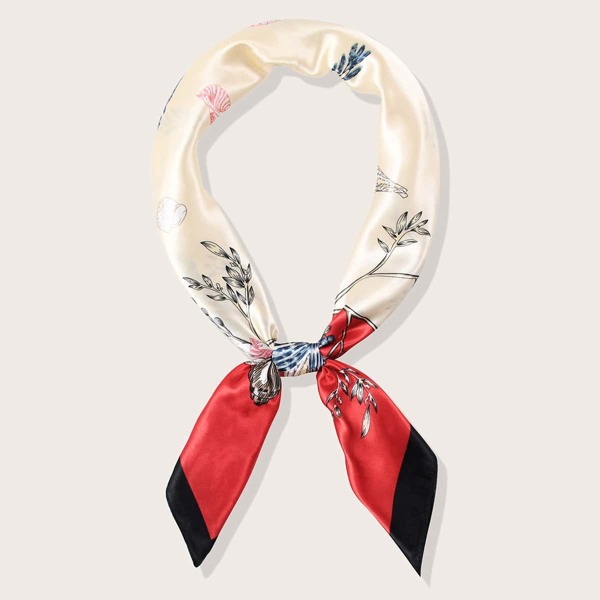 

Leaf Pattern Bandana, Multicolor