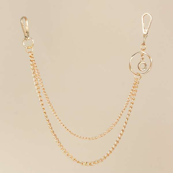 

Geometric Chain Belt, Gold