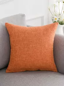 1 pieza funda de cojín unicolor sin relleno - Multicolor - Ver 4