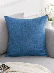 1 pieza funda de cojín unicolor sin relleno - Multicolor - Ver 5