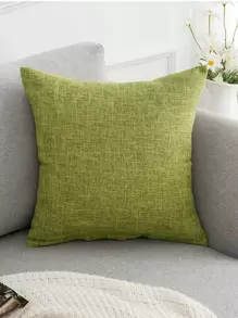 1 pieza funda de cojín unicolor sin relleno - Multicolor - Ver 6