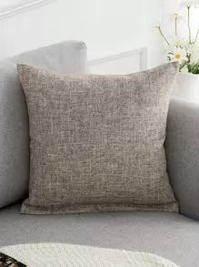 1 pieza funda de cojín unicolor sin relleno - Multicolor - Ver 7