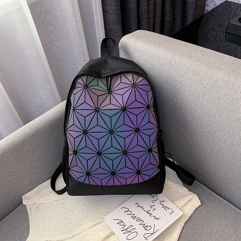 

Gradient Geometric Backpack, Multicolor