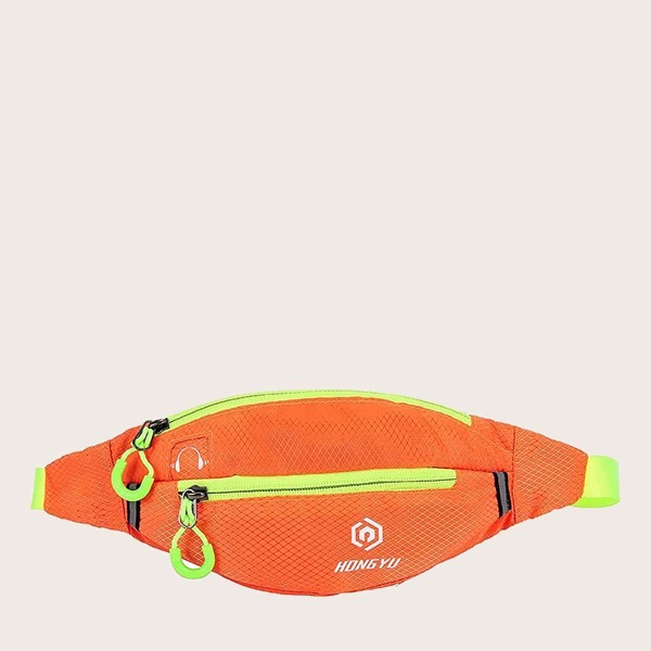 

Girls Zipper Front Fanny Pack, Orange