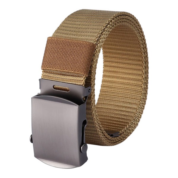

Men Woven Belt, Brown
