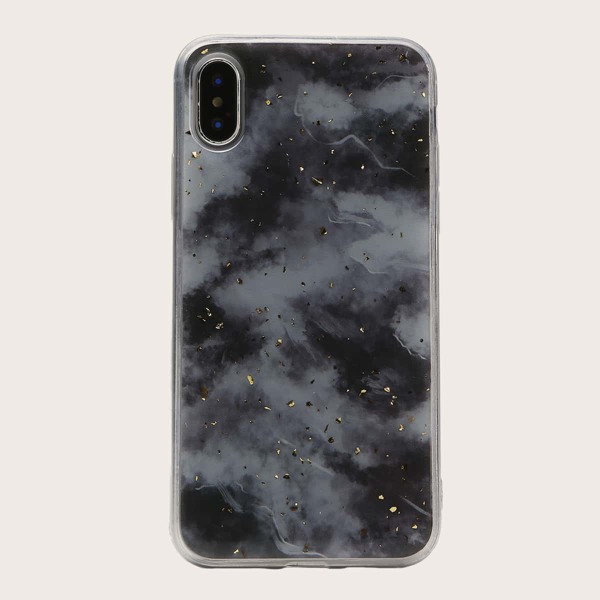 

Чехол для iPhone с облачным узором 1шт, Многоцветный
