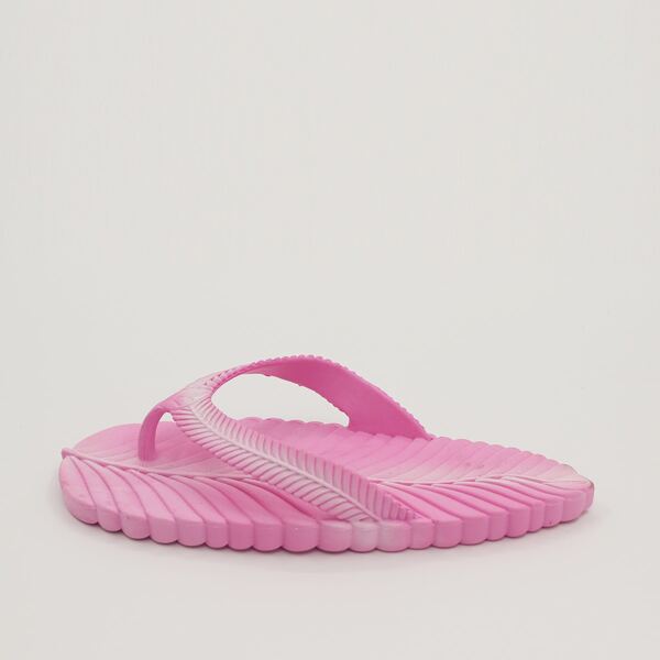 

Textured Wide Fit Flip Flops, Pink