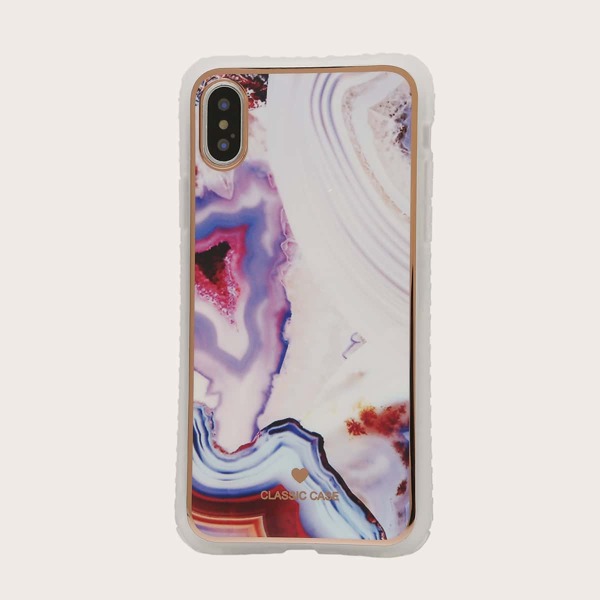 

Контрастный чехол для iPhone 1шт, Многоцветный