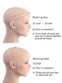 HAIRCUBE 18 Inch Long Straight Wigs For Women, Natural Synthetic Wigs With Bangs, Elegant Beautiful Natural Looking Heat Resistant Synthetic Wig For Cosplay Daily Party Use - Pink - View 7