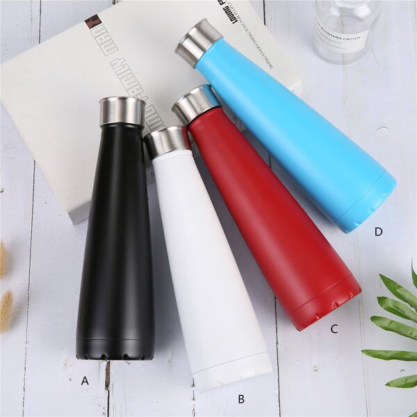 

1pc Stainless Steel Vacuum Cup, Multicolor