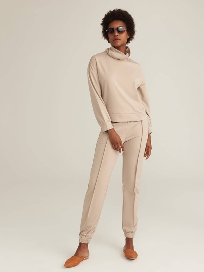 PREMIUM Funnel Neck Pullover & Drawstring Joggers Set