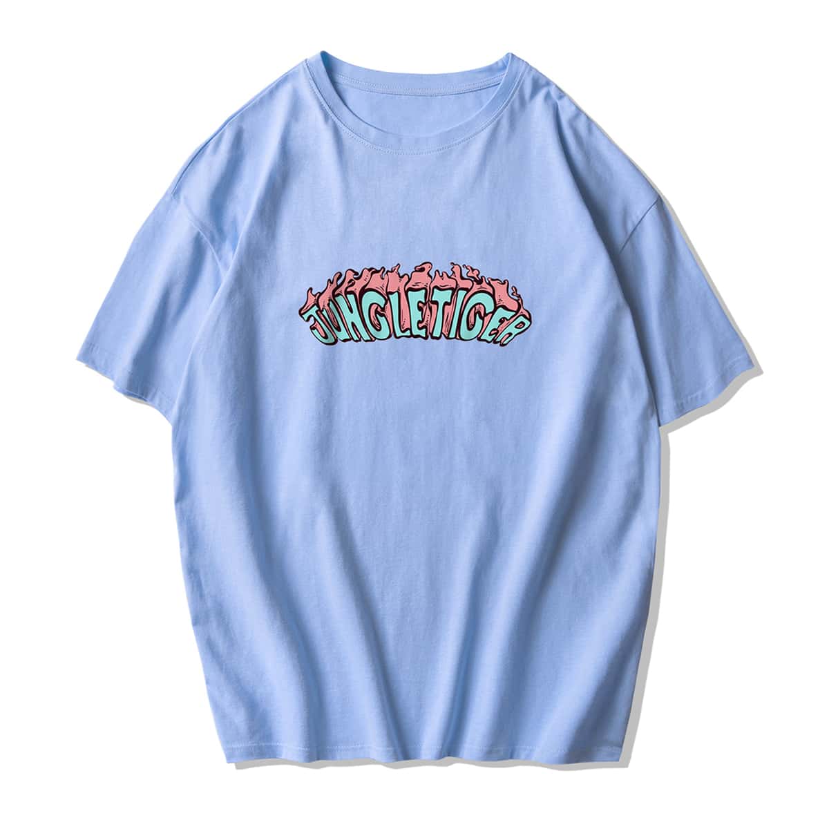 

Guys Letter Graphic Tee, Baby blue