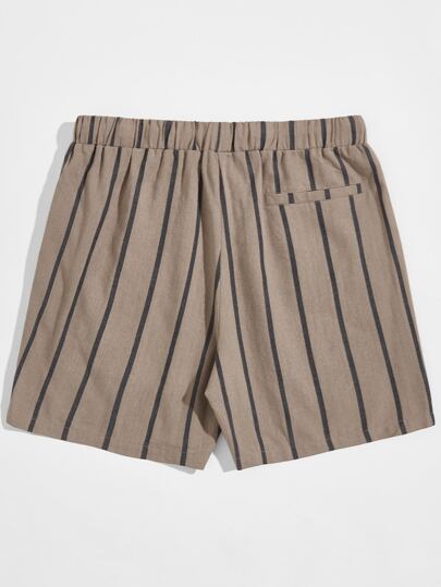 shein mens drawstring shorts