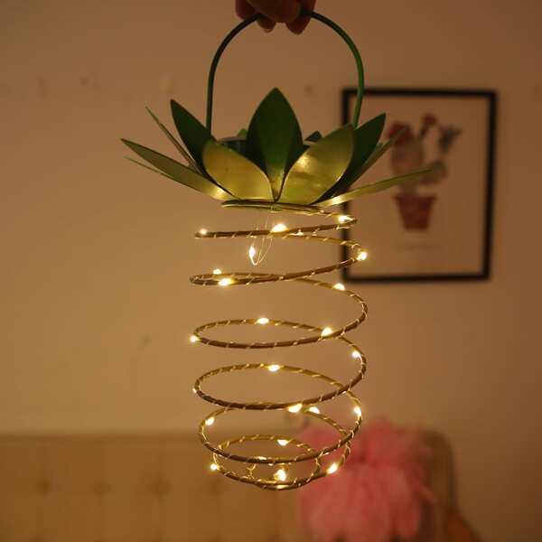 

20pcs Bulb Copper String Light, Yellow