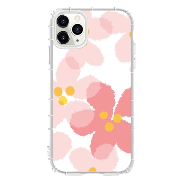 

1pc Flower Print iPhone Case, Multicolor