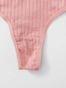 4 piezas set de bragas de canalé - Multicolor - Ver 3