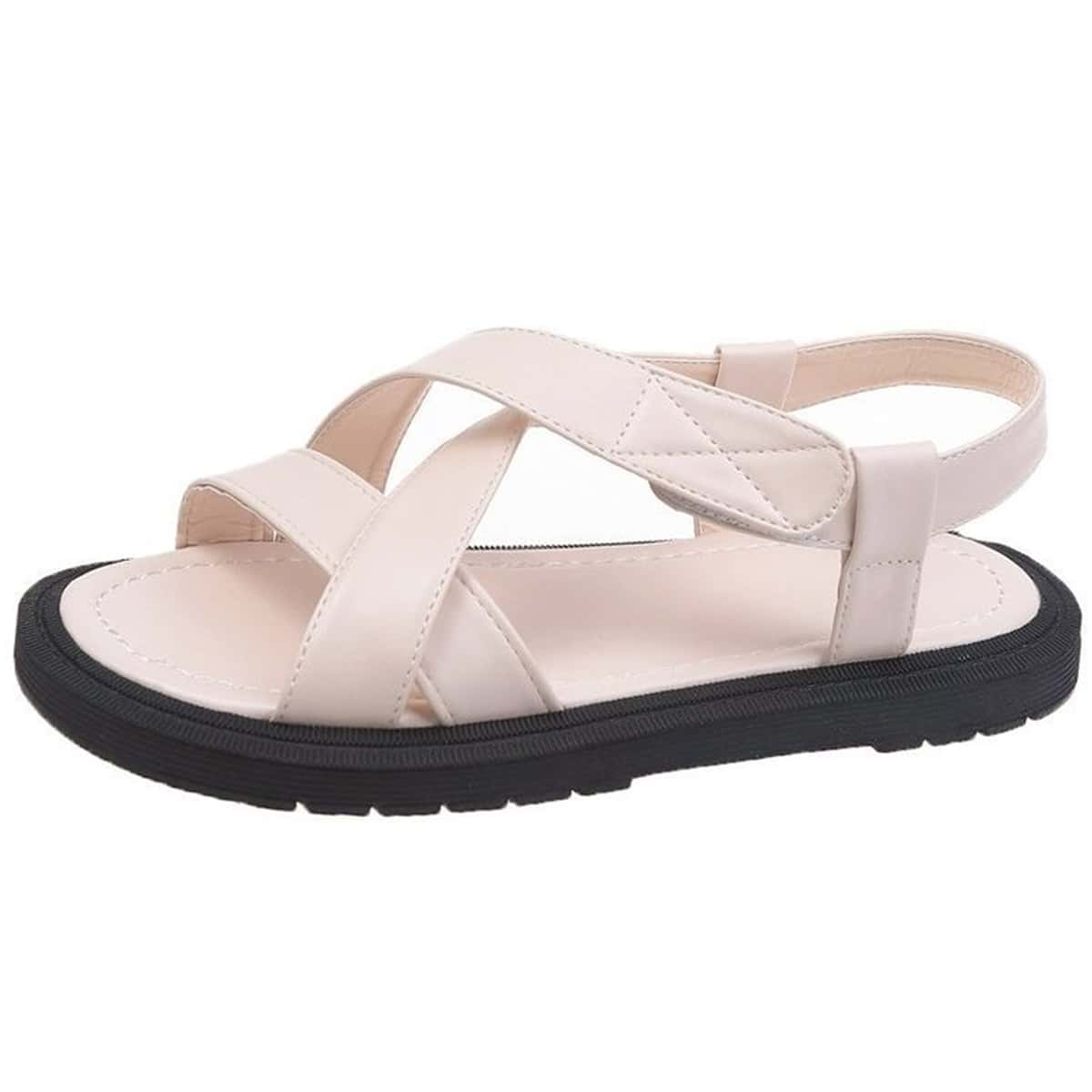 

Slingback Wide Fit Sandals, Beige pastel