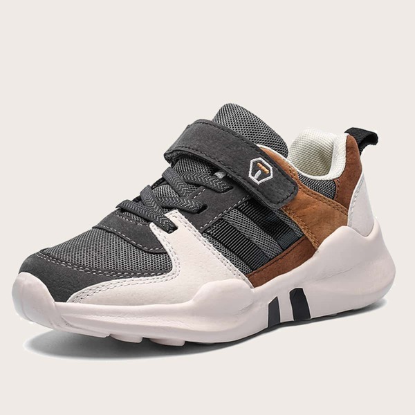

Boys Non-slip Wide Fit Chunky Sneakers, Multicolor