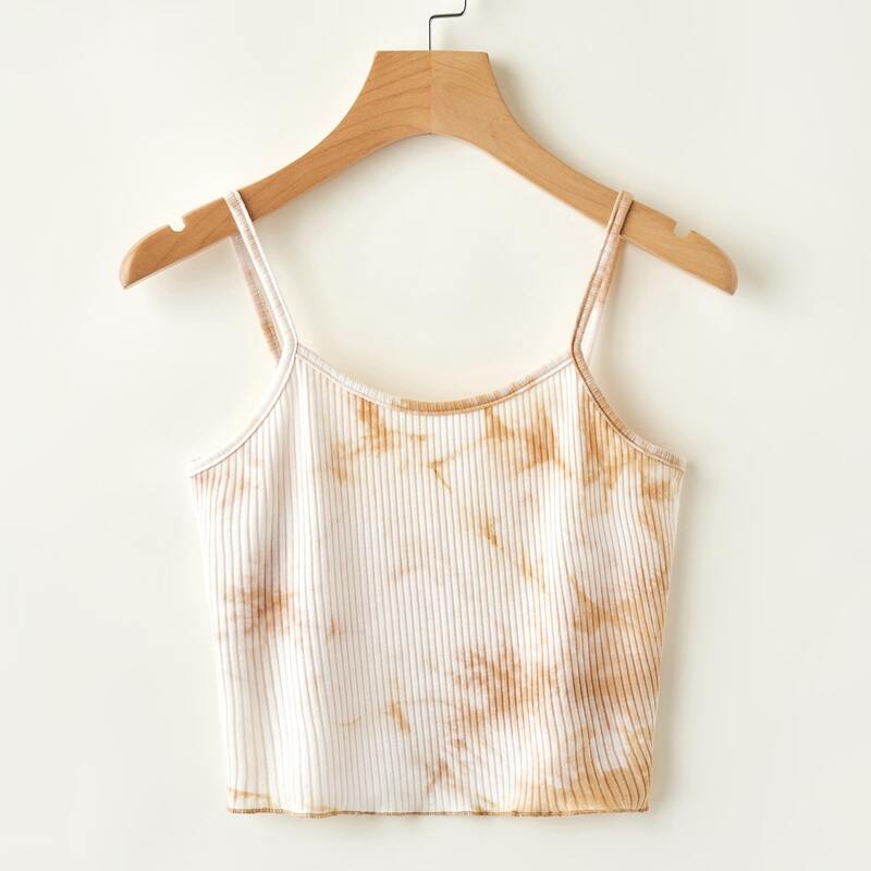 

Ribbed Tie Dye Cami, Multicolor
